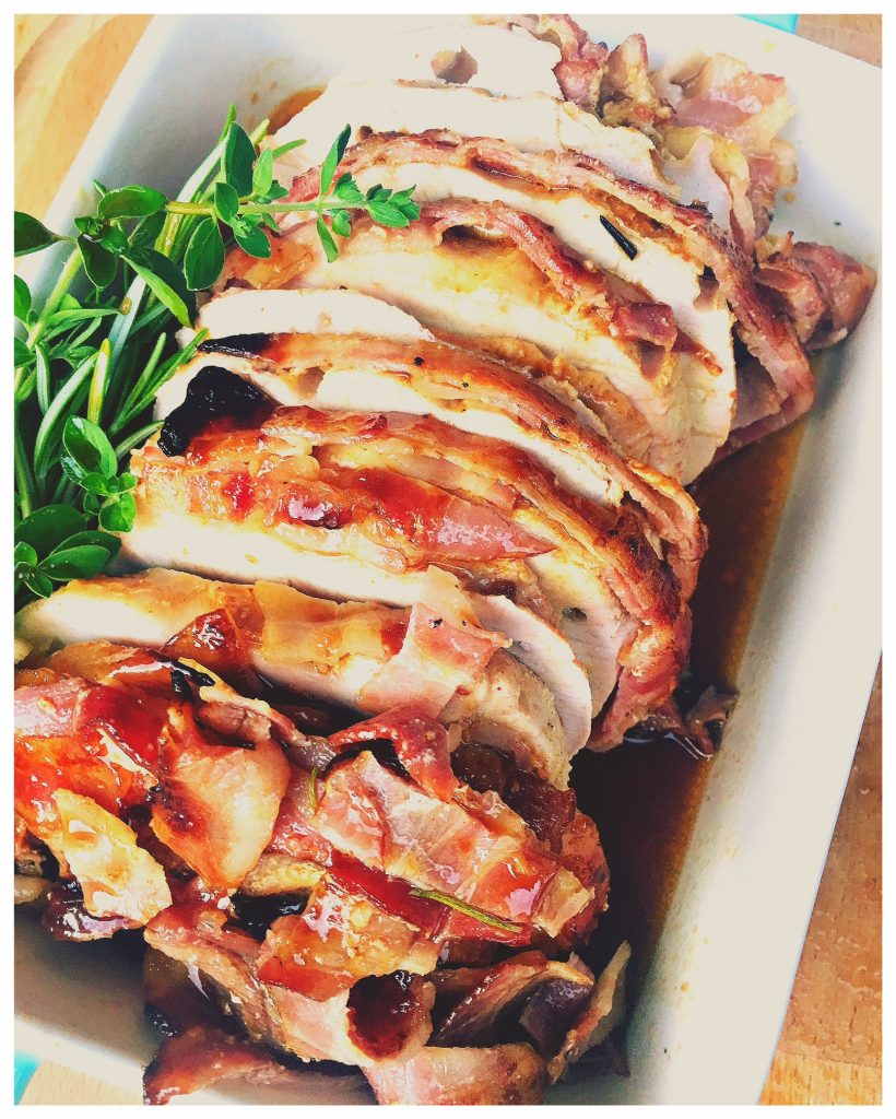 Schweinsbraten, Nierstück, Füllung, foodwerk.ch, Grillieren, BBQ