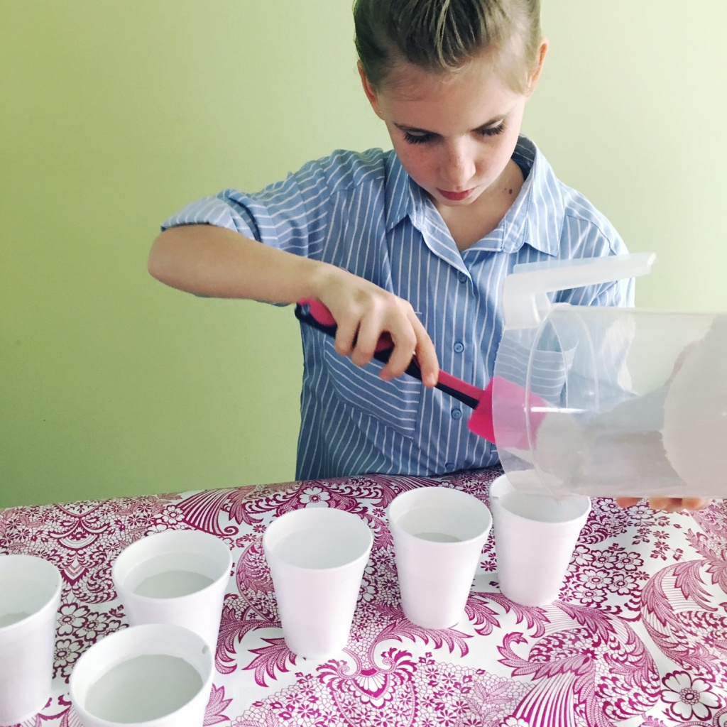 gips, teelicht, basteln, einfach Liv, deko, verschönern, Bastel Idee, Geschenk Idee, Ostern, Osterdeko