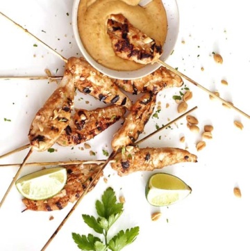 Sate Spiesse mit Hähnchen vom Weber Grill