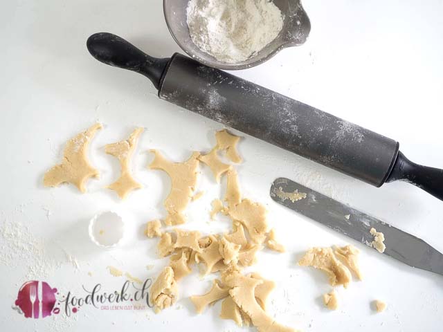 während dem Ausstechen