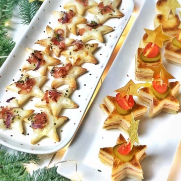 Toast und Blätterteig Sterne 1