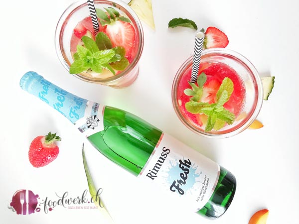 Früchtebowle mit Rimuss Fresh