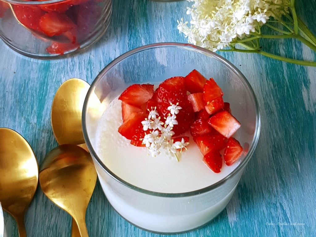 Cakes cookies and more Holunderblüten mousse