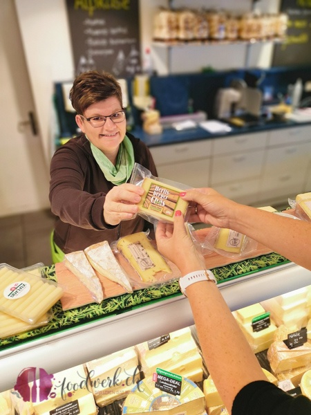 Persönliche Bedienung in der Fläcke Chäsi in Beromünster