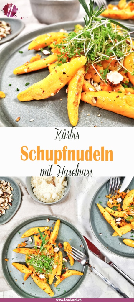 Kürbis Schupfnudeln