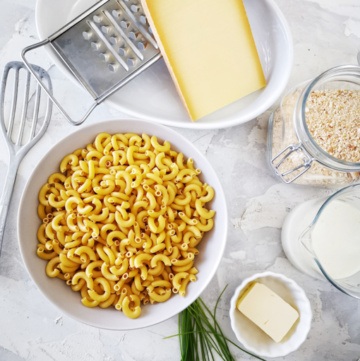 Zutaten für die Brösmeli Hörnli