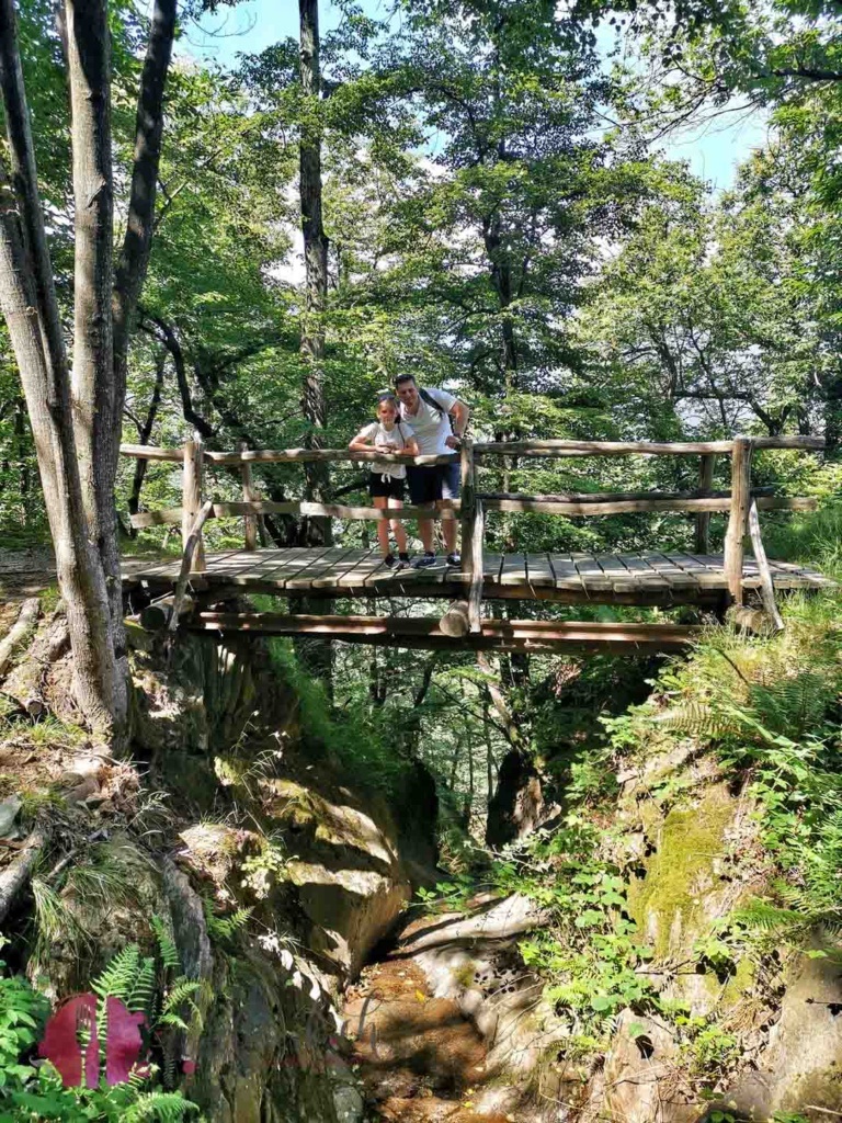 Brücke auf der via del ceneri