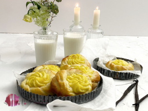 Vanille Nestchen mit echter Vanille und Quark Öl Teig