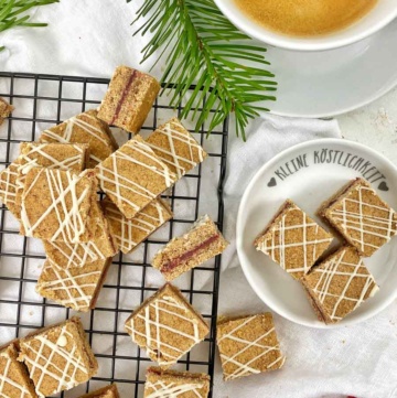 Zimt Schnittchen mit Kaffee